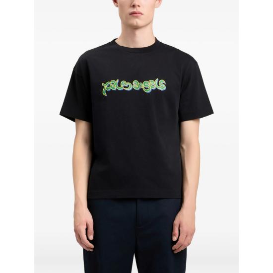 26SS 팜앤젤스 반팔 티셔츠 PMAA109S26 JER009 1055 BLACK - PALM ANGELS