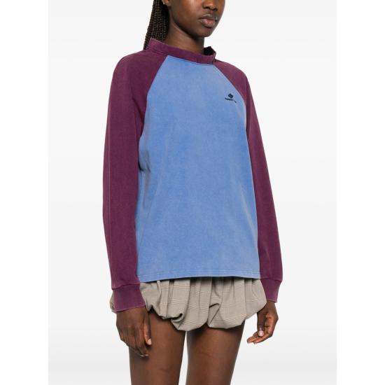 26SS 슈슈/통 긴팔 티셔츠 FSDFTO14 WWT701 BU100 BLUE PURPLE - SHUSHU/TONG