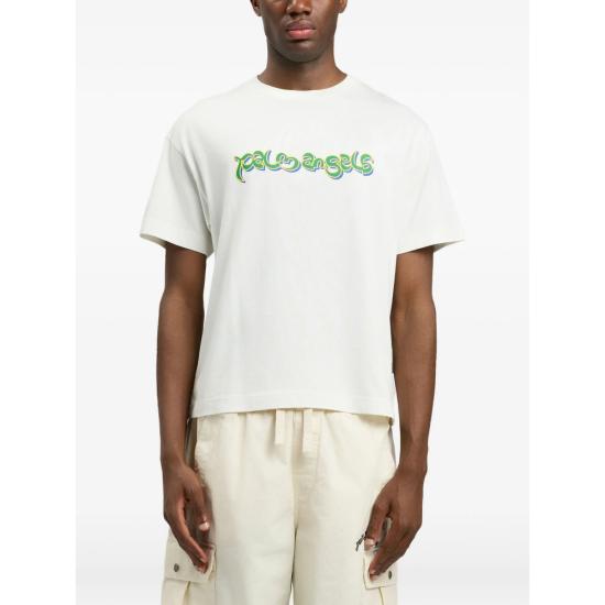 26SS 팜앤젤스 반팔 티셔츠 PMAA109S26 JER009 0355 NEUTRALS - PALM ANGELS