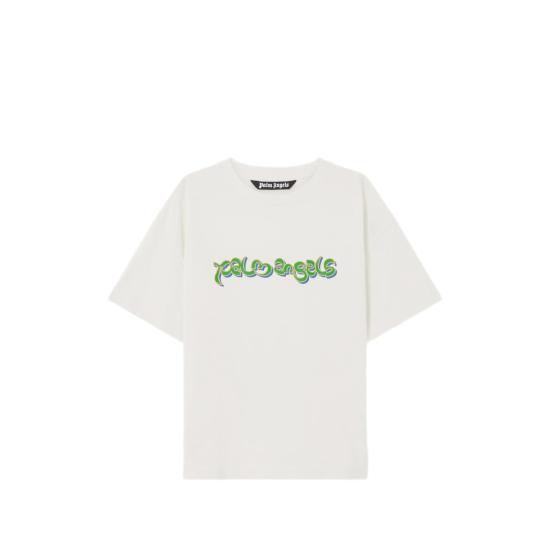 26SS 팜앤젤스 반팔 티셔츠 PMAA109S26 JER009 0355 NEUTRALS