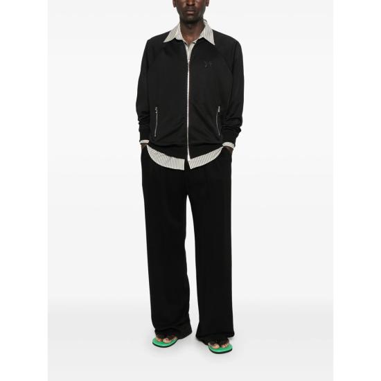 26SS 니들스 집업 니트 SX420 BLACK - NEEDLES