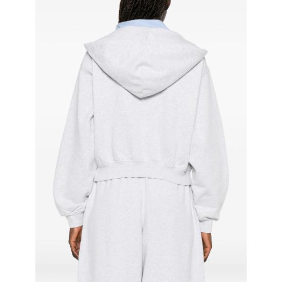 26SS 알렉산더 왕 후드 티셔츠 1CC2261307 459D GREY - ALEXANDER WANG