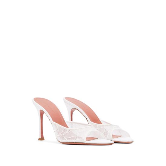 26SS 아미나 무아디 샌들 ALEXA LACE SLI 95 IVORY WHITE - AMINA MUADDI