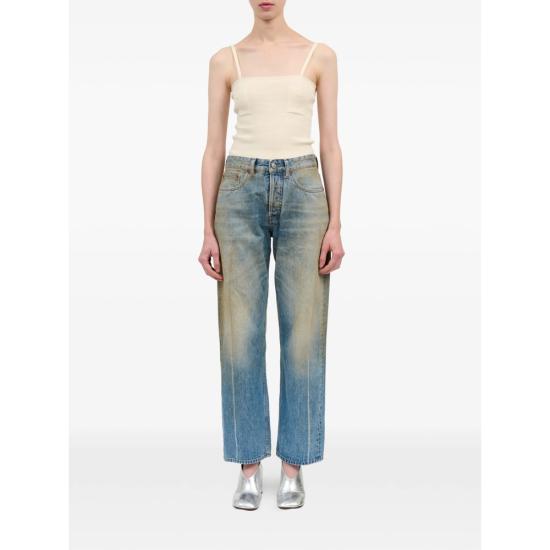 26SS MM6 메종마르지엘라 데님 팬츠 M30055 S62LB0217 964 BLUE NEUTRALS - MM6 MAISON MARGIELA