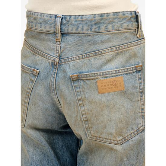 26SS MM6 메종마르지엘라 데님 팬츠 M30055 S62LB0217 964 BLUE NEUTRALS - MM6 MAISON MARGIELA