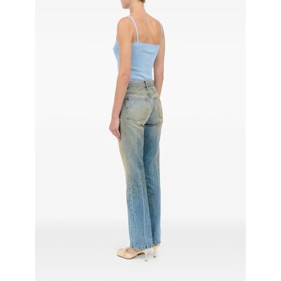 26SS MM6 메종마르지엘라 데님 팬츠 M30055 S62LB0213 964 BLUE - MM6 MAISON MARGIELA