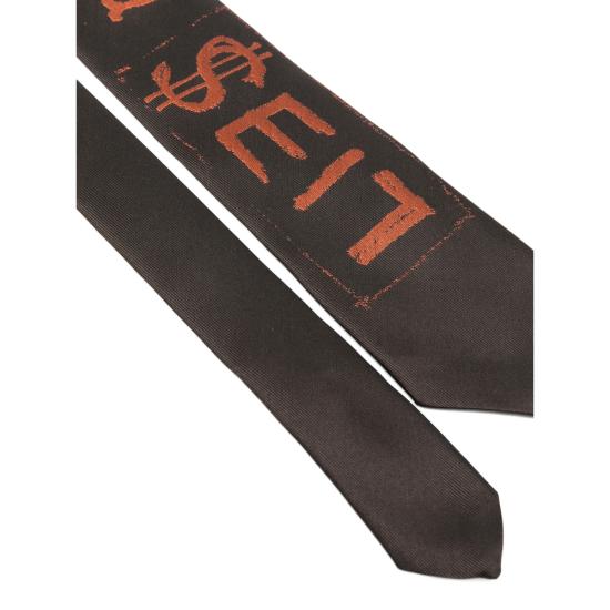 26SS 비비안웨스트우드 넥타이 81050001 W01FM D411 BROWN - VIVIENNE WESTWOOD