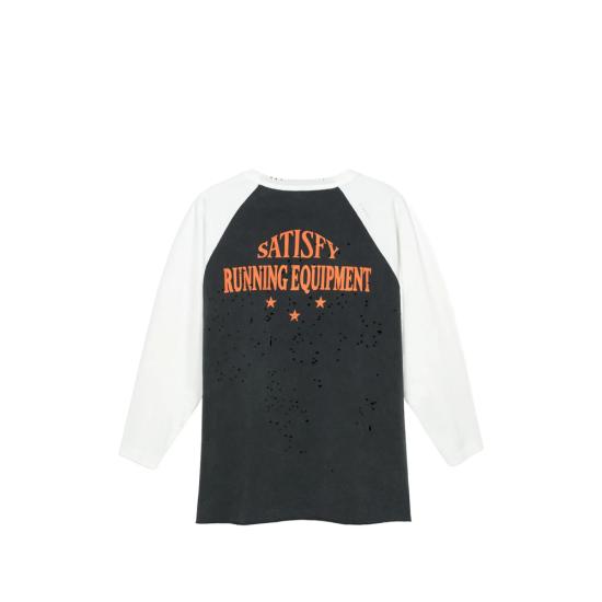 26SS 새티스파이 긴팔 티셔츠 11096 11A20 OFFWH GREY NEUTRALS - SATISFY