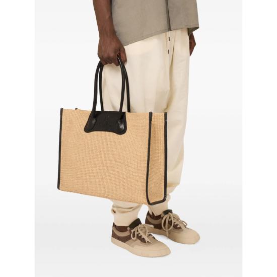 26SS 비비안웨스트우드 엠보싱 오르브 로고 토트백 4D01000LU W01D0 B402 NEUTRALS - VIVIENNE WESTWOOD