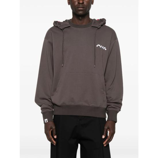 26SS 베이프 스웨터 001PPM331901C CHARC GREY - BAPE