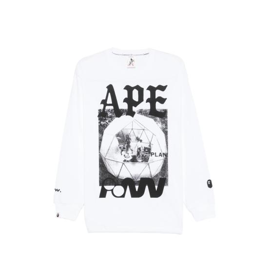 26SS 베이프 반팔 티셔츠 001LTM331902C WHITE