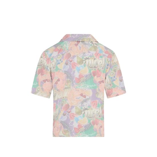 26SS 마틴로즈 반팔 셔츠 404WS24809 MUL PURPLE ORANGE - MARTINE ROSE