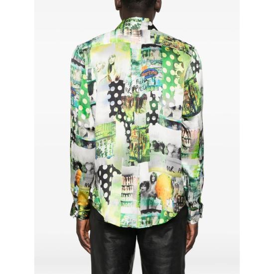 26SS 마틴로즈 긴팔 셔츠 401WF09422 GRN GREEN WHITE - MARTINE ROSE