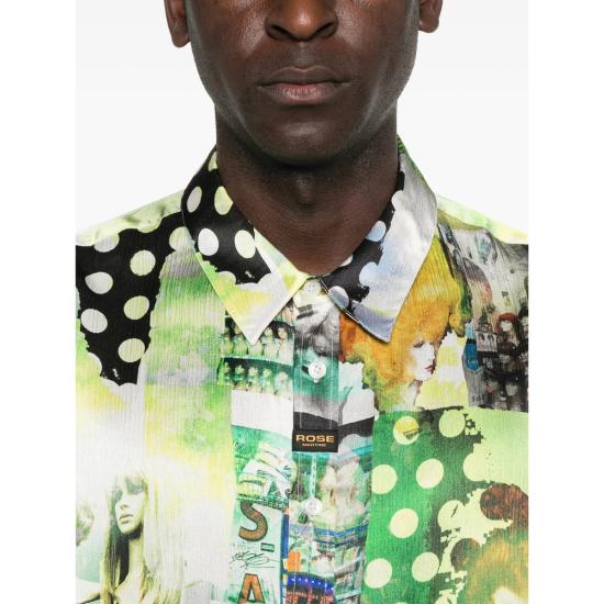 26SS 마틴로즈 긴팔 셔츠 401WF09422 GRN GREEN WHITE - MARTINE ROSE