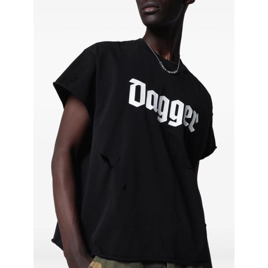 26SS 대거 반팔 티셔츠 10012 ALLES GUTE BLACK - DAGGER