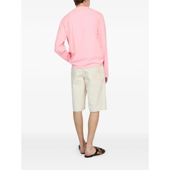 26SS 아크네 스튜디오 긴팔 티셔츠 CL0459 NPINK - ACNE STUDIOS