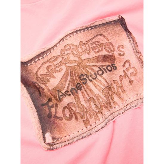 26SS 아크네 스튜디오 긴팔 티셔츠 CL0459 NPINK - ACNE STUDIOS