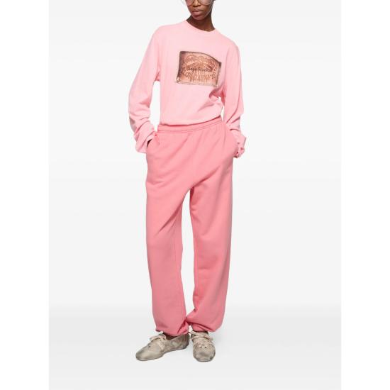 26SS 아크네 스튜디오 긴팔 티셔츠 CL0459 NPINK - ACNE STUDIOS