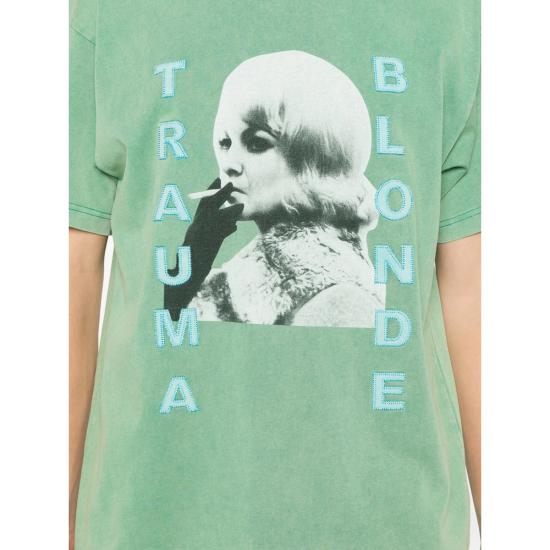 26SS 대거 반팔 티셔츠 11001 TRAUMA BLO GREEN - DAGGER