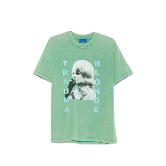 26SS 대거 반팔 티셔츠 11001 TRAUMA BLO GREEN