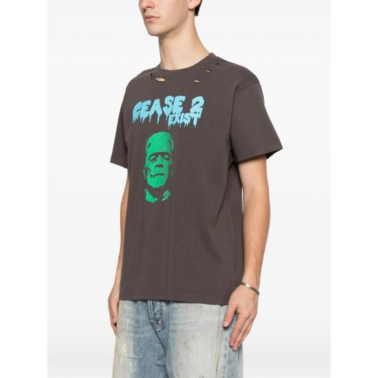 26SS 대거 반팔 티셔츠 10011 DEAD OR AL ANTHR GREY - DAGGER