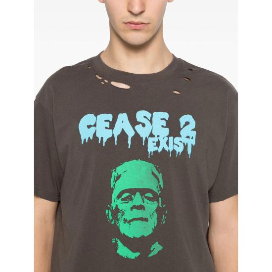 26SS 대거 반팔 티셔츠 10011 DEAD OR AL ANTHR GREY - DAGGER