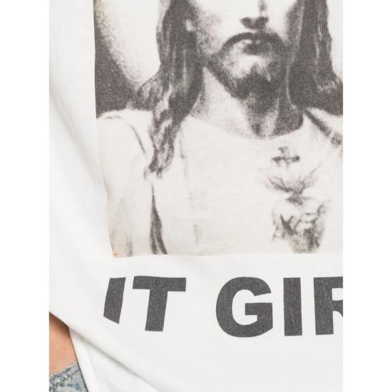 26SS 대거 긴팔 티셔츠 10009 IT GIRL WHITE - DAGGER