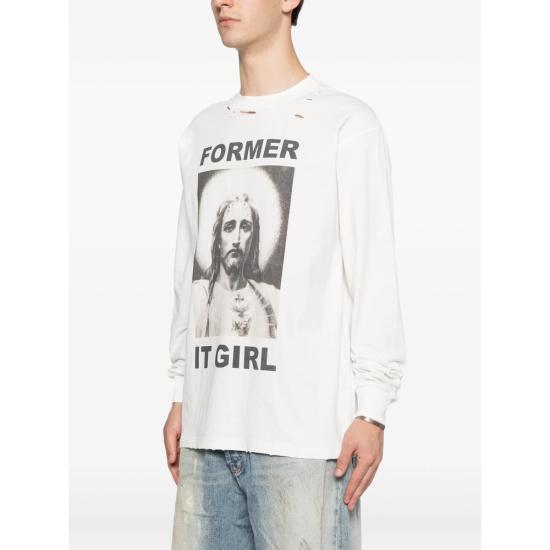 26SS 대거 긴팔 티셔츠 10009 IT GIRL WHITE - DAGGER