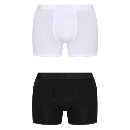 26SS 모스키노 팬티 4428 A1331 1555 WHITE BLACK - MOSCHINO