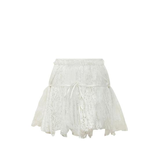 26SS JW앤더슨 미디 스커트 SK0209 PG1912 001 WHITE
