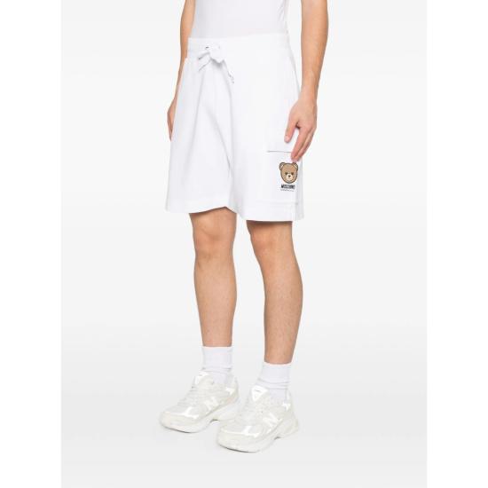 26SS 모스키노 숏팬츠 4409 A6802 0001 WHITE - MOSCHINO