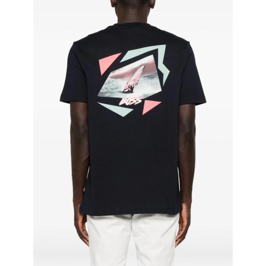 26SS 보스 탑 50561872 404 BLUE - BOSS