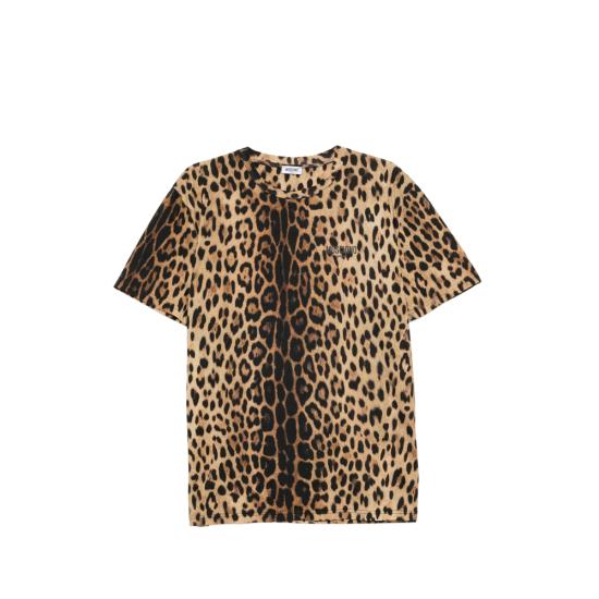 26SS 모스키노 반팔 티셔츠 9422 A0707 1888 NEUTRALS BLACK