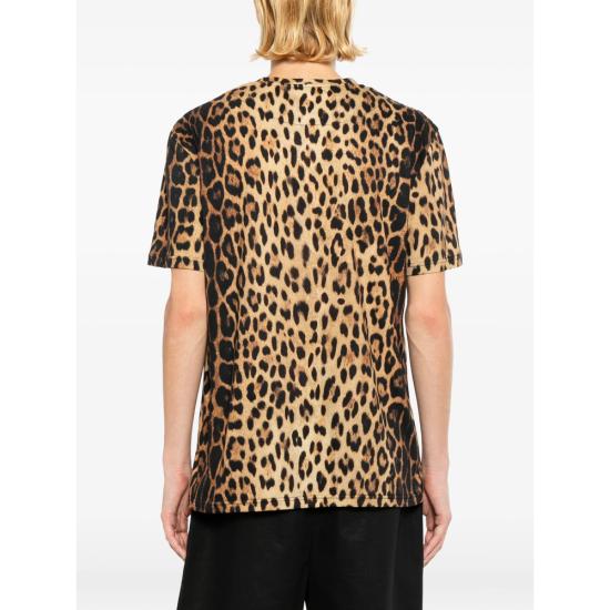 26SS 모스키노 반팔 티셔츠 9422 A0707 1888 NEUTRALS BLACK - MOSCHINO