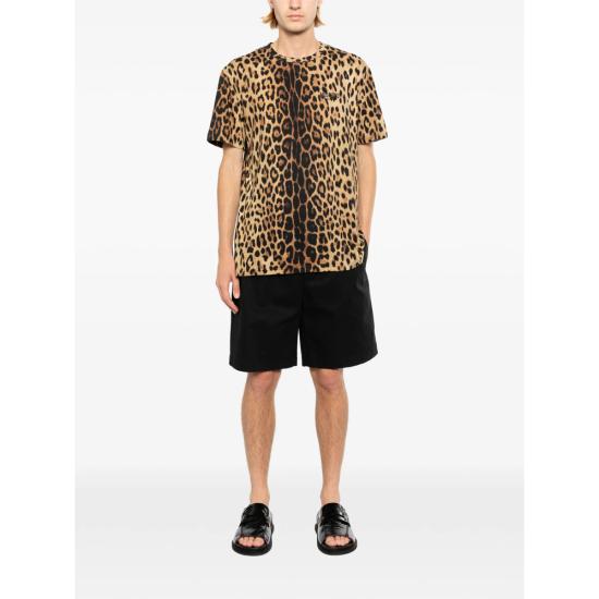 26SS 모스키노 반팔 티셔츠 9422 A0707 1888 NEUTRALS BLACK - MOSCHINO