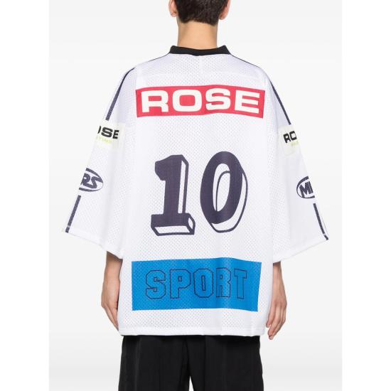 26SS 마틴로즈 탑 129JT10063 WHT WHITE BLUE - MARTINE ROSE