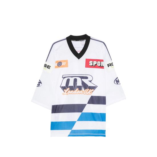 26SS 마틴로즈 반팔 티셔츠 129JT10063 WHT WHITE BLUE