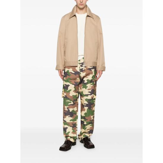 26SS JW앤더슨 스트레이트 팬츠 TR0422 PG1944 188 GREEN NEUTRALS - JW ANDERSON