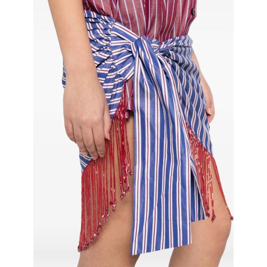 26SS 안다마네 원피스 TM190106A TNC197 BLUE WHITE RED - ANDAMANE