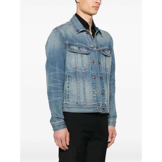 26SS 톰포드 데님 자켓 DMC099 DJI001 UAN BLUE - TOMFORD