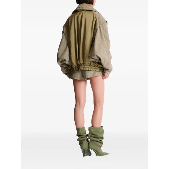 26SS 발망 봄버 자켓 GF0TFA90MI36 MI36 7GS GREEN - BALMAIN