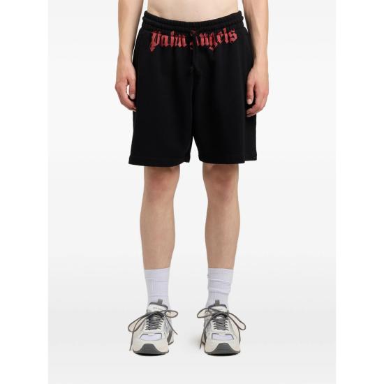 26SS 팜앤젤스 숏팬츠 PMCI019S26 FLE001 1025 BLACK - PALM ANGELS