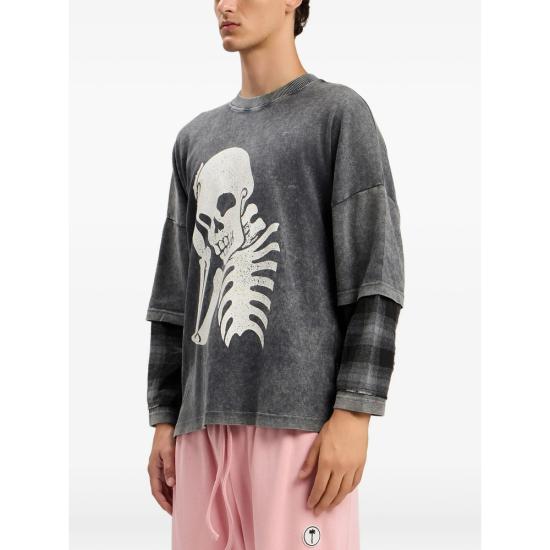 26SS 팜앤젤스 스웨터 PMAB05ES26 JER001 1003 GREY - PALM ANGELS