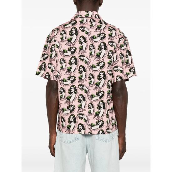 26SS 팜앤젤스 셔츠 PMGG00DS26 FAB001 3084 PINK - PALM ANGELS