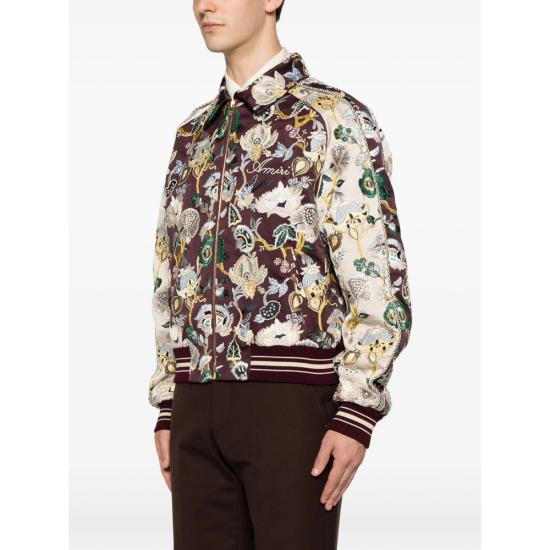 26SS 아미리 봄버 자켓 AMOUJA1099 TOBAC BROWN NEUTRALS - AMIRI