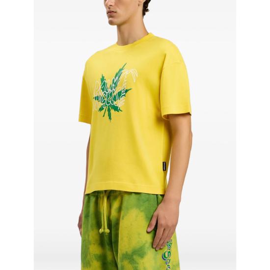 26SS 팜앤젤스 탑 PMAA109S26 JER003 1855 YELLOW - PALM ANGELS