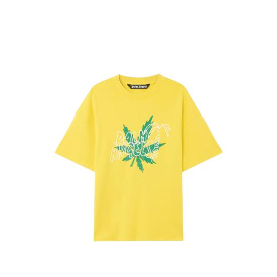 26SS 팜앤젤스 탑 PMAA109S26 JER003 1855 YELLOW