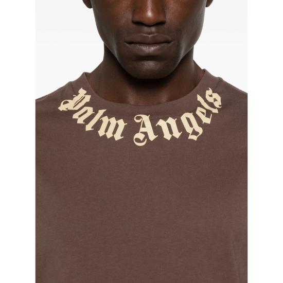 26SS 팜앤젤스 탑 PMAA109S26 JER008 6061 BROWN - PALM ANGELS