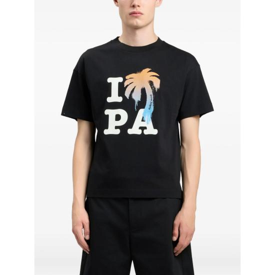 26SS 팜앤젤스 탑 PMAA109S26 JER007 1001 BLACK - PALM ANGELS