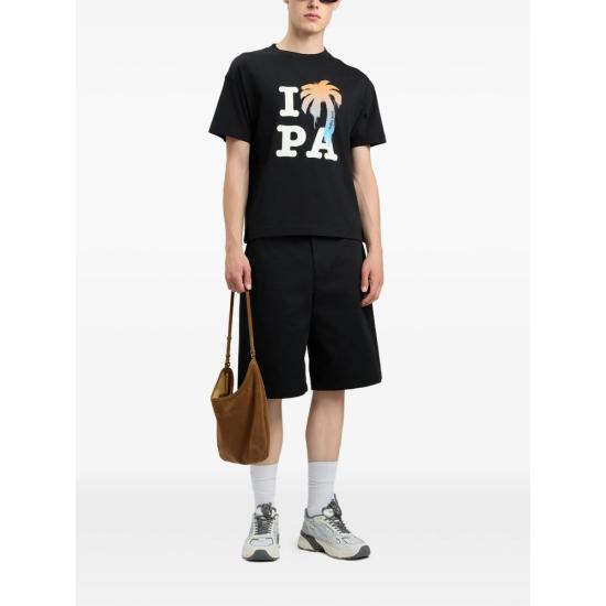 26SS 팜앤젤스 탑 PMAA109S26 JER007 1001 BLACK - PALM ANGELS